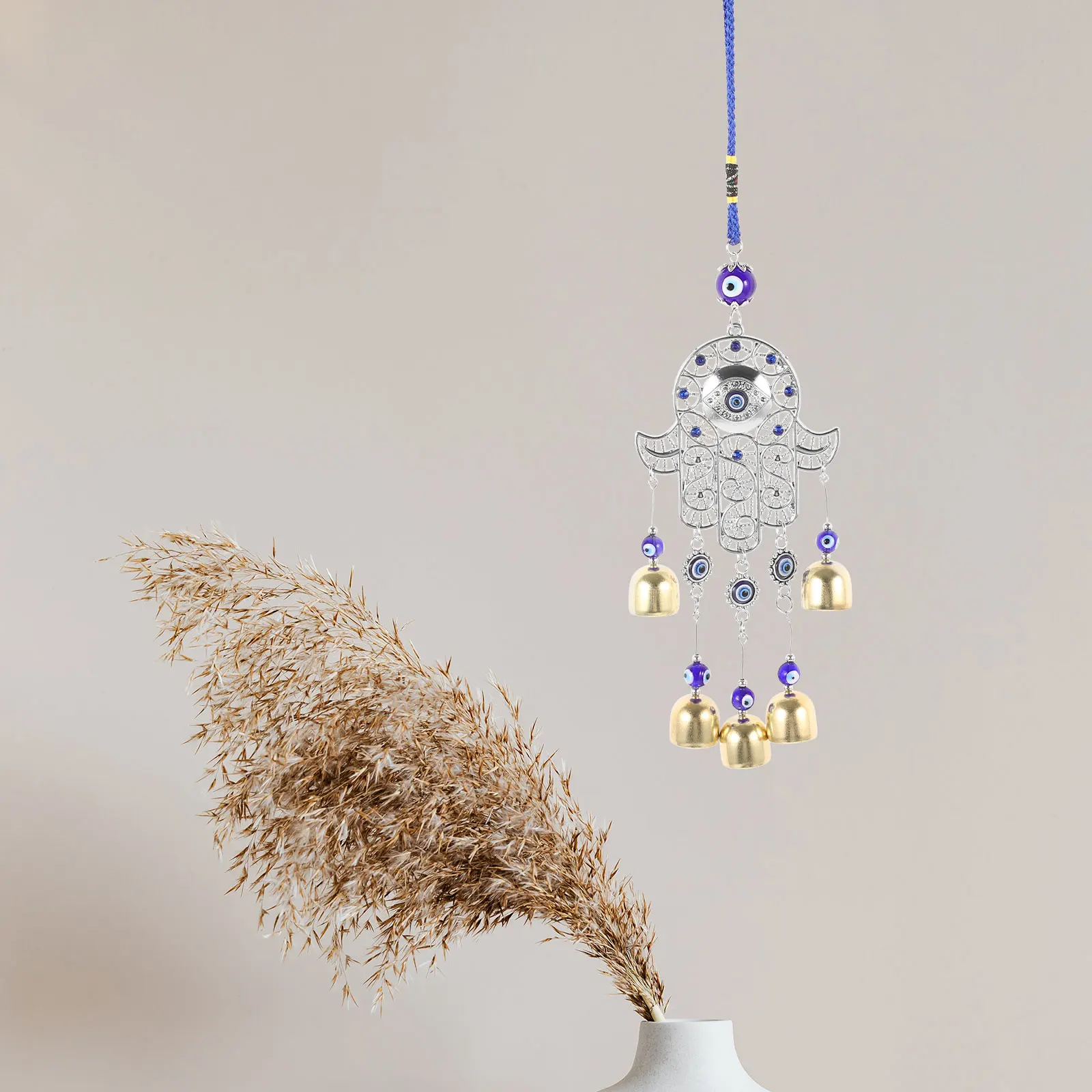 

's Eye Pendant Decor for Home Charm Hanging Decoration Ornament Wiring Car Windchime Man