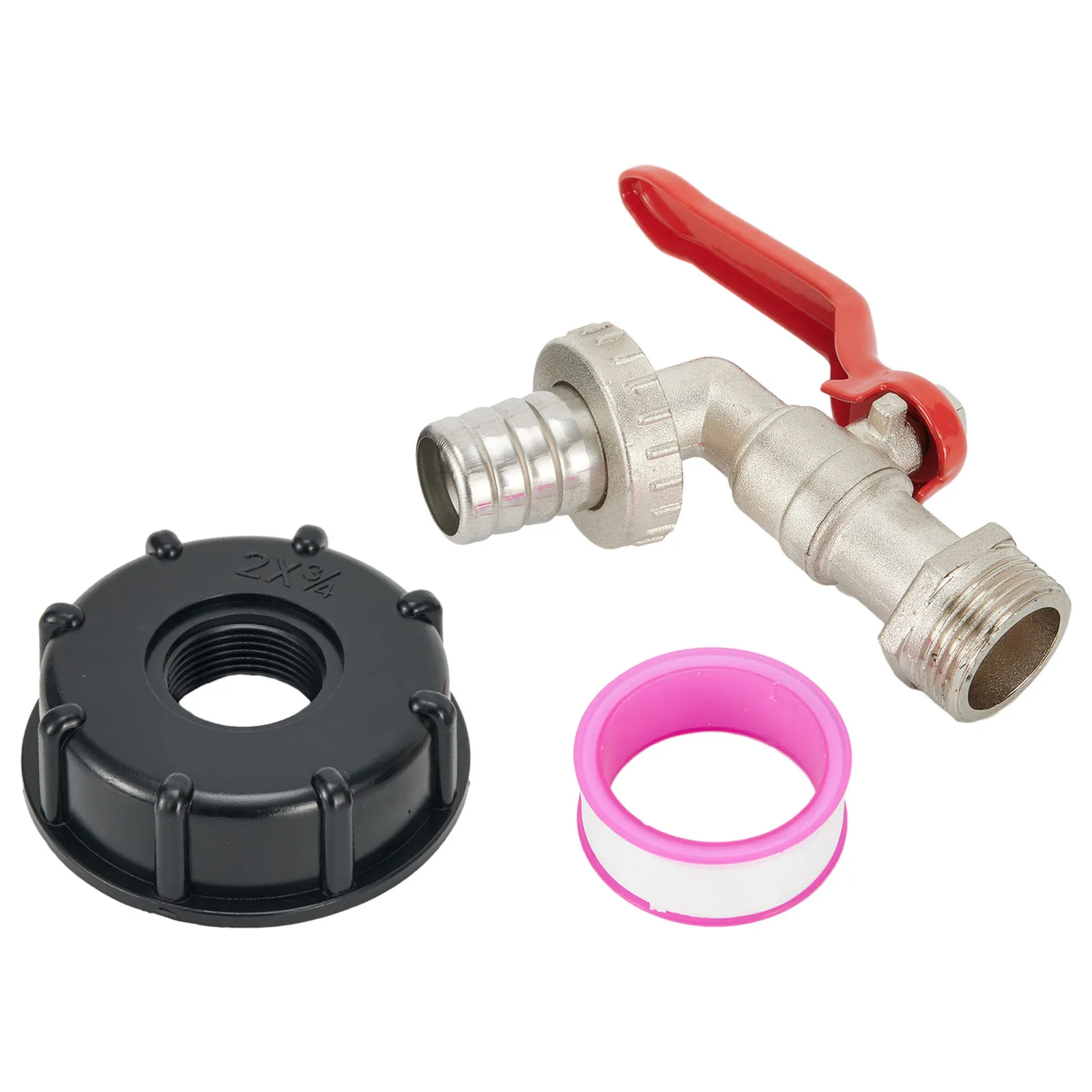 Adapter Outlet Tap Quick Connector Raw Tape 6 Coarse Thread Cap Faucet Drain Tap Adapter Hose Irrigation 1000 Litres