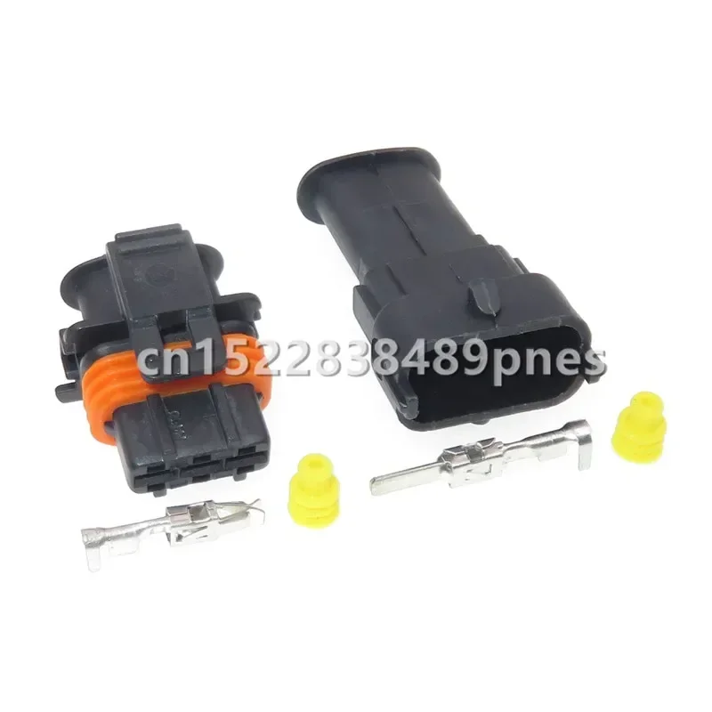 3 Pole Seald Car Wiring Harness Plug Auto Fuel Pressure Socket Air Flow Sensor Connector 1928404074 For Bosch