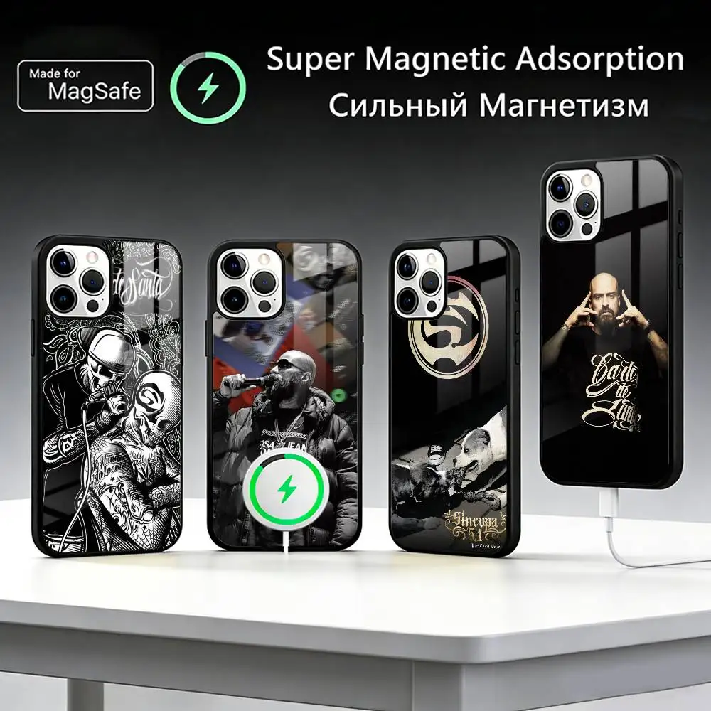 

C-Cartel D-De S-Santa Band Phone Case For iPhone17,16,15,14,13,12,11 Plus,Pro Max, New Magnetic Wireless Charging