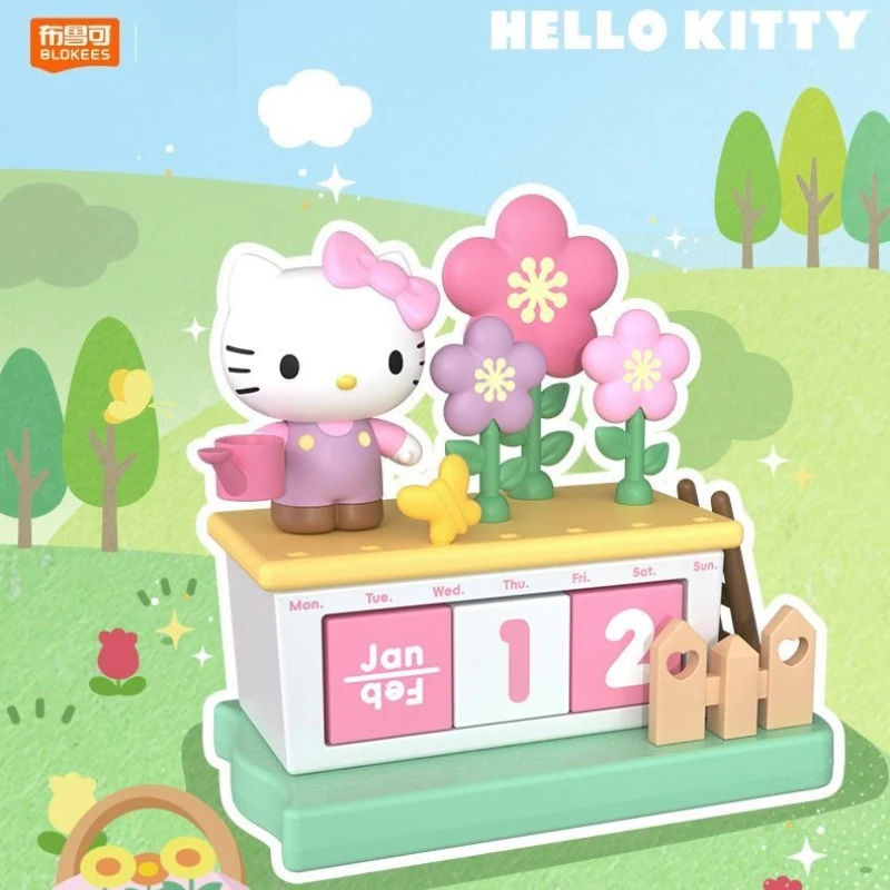 

Blokees HelloKitty DIY Toy Trendy Blind Box Building Block Action Figure Assembly Model Decorative Model Puzzle Assembly Toy
