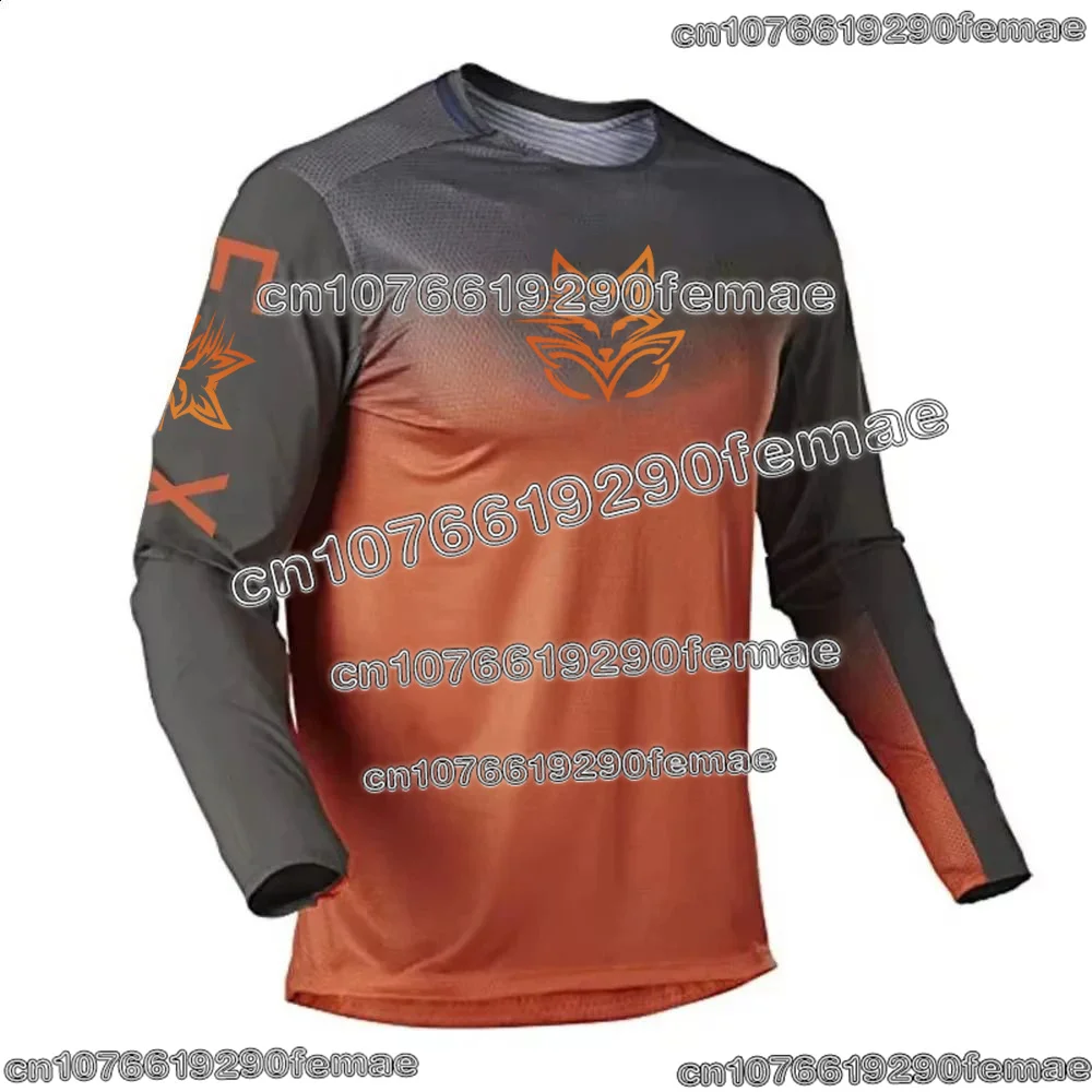 Summer New 2026 Motorcycle Mountain Bike Riding Jersey Men Women Long Sleeve Off Road Cycling Training Sportswear Breathable Top