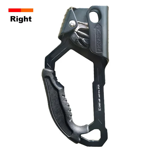 Ascendedor de Mano Profesional para Escalada en Roca SRT, Dispositivo de Agarre para Mano Izquierda y Derecha, Herramientas para Cuerdas de Escalada