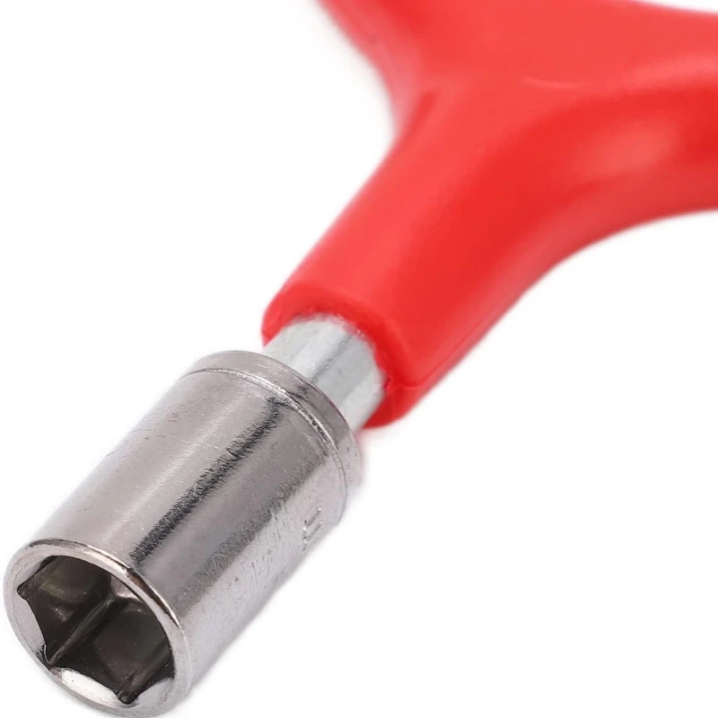 Draagbare lichtgewicht fietsdriehoeksleutel Inbussleutel Hoge hardheid Minder inspanning Driehoeksfietsgereedschap