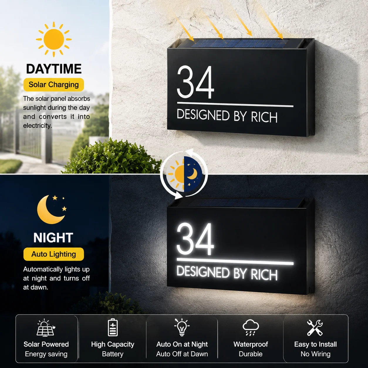 Thumbnail 4 - #76 Address Signs Comparison Guide