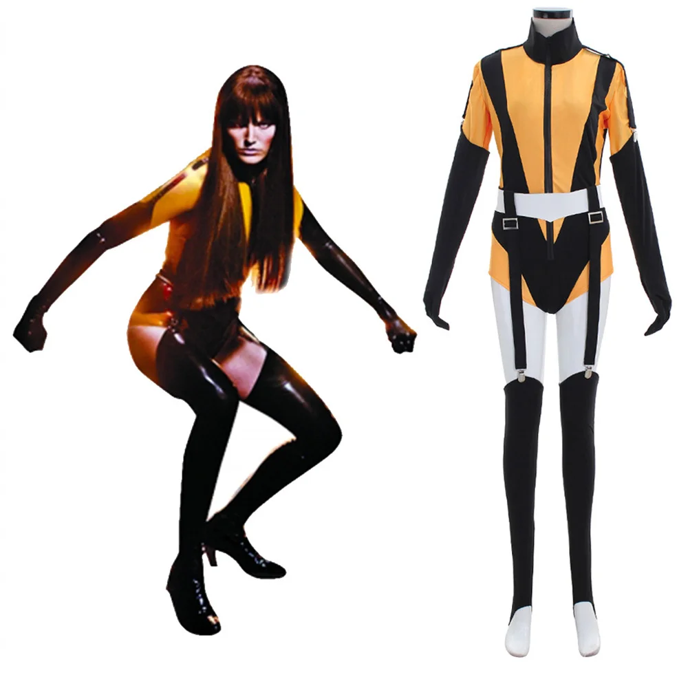 Laurie Cosplay Costume Women's Sexy Battle Bodysuit Full Set Halloween Carnival  Party  Outfits