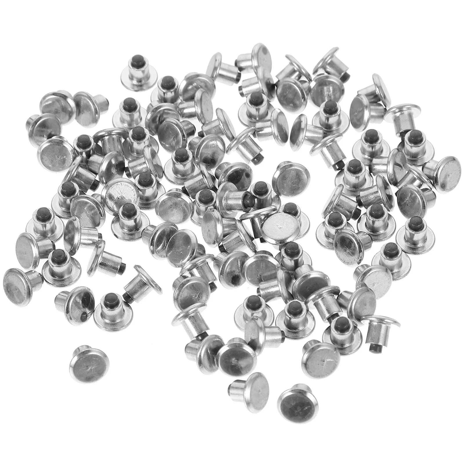 

100Pcs Tire Stud Aluminum Alloy Snow Tire Spikes Durable Snow Studs for Car Truck Suv Atv Off-Road Use Wheel Tyre Spikes