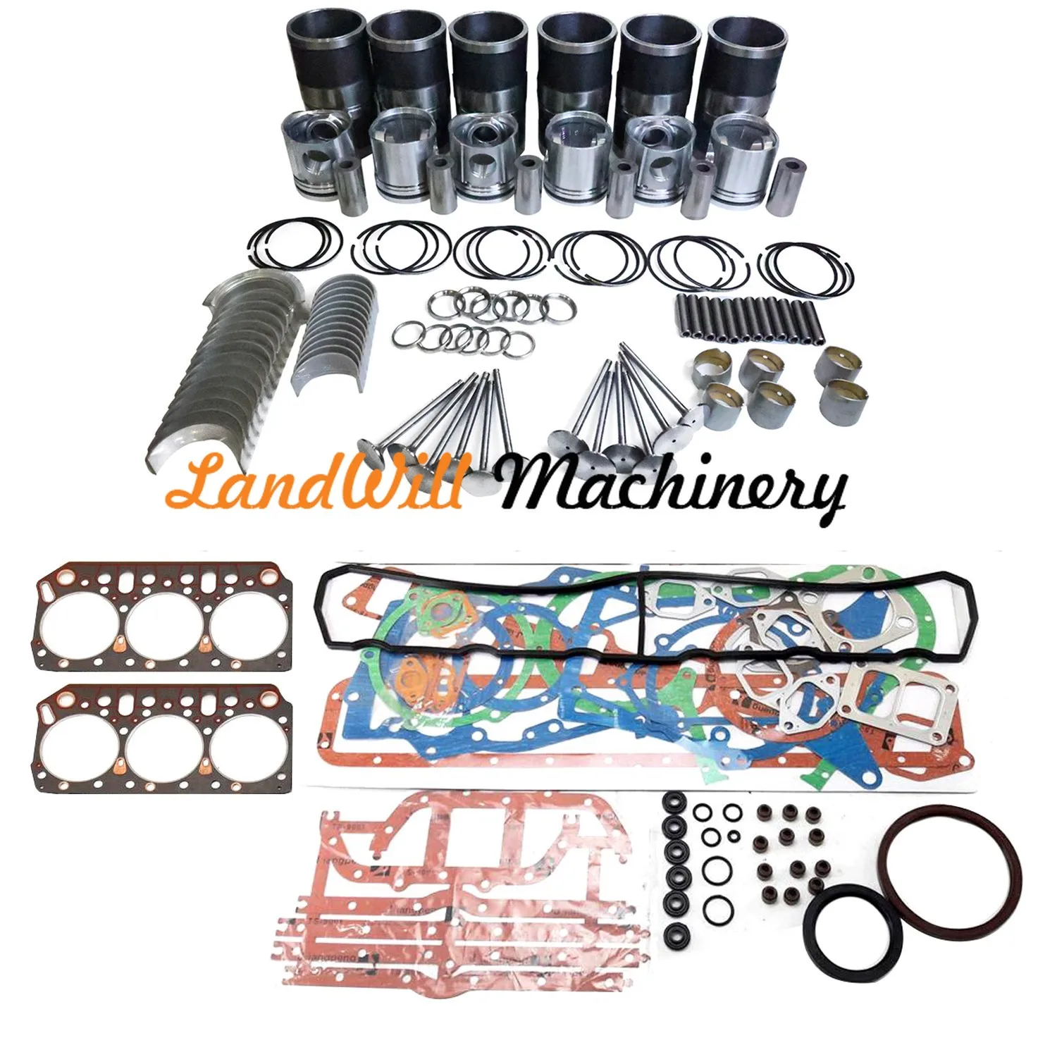 D2366 Overhaul Rebuild Kit Fits For Doosan Daewoo Engine