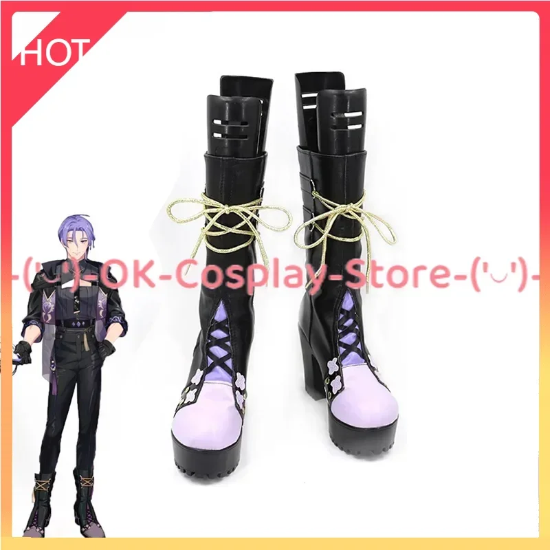 

Game Nu Carnival Kuya Cosplay Shoes PU Shoes Halloween Carnival Boots Cosplay Prop Custom Made