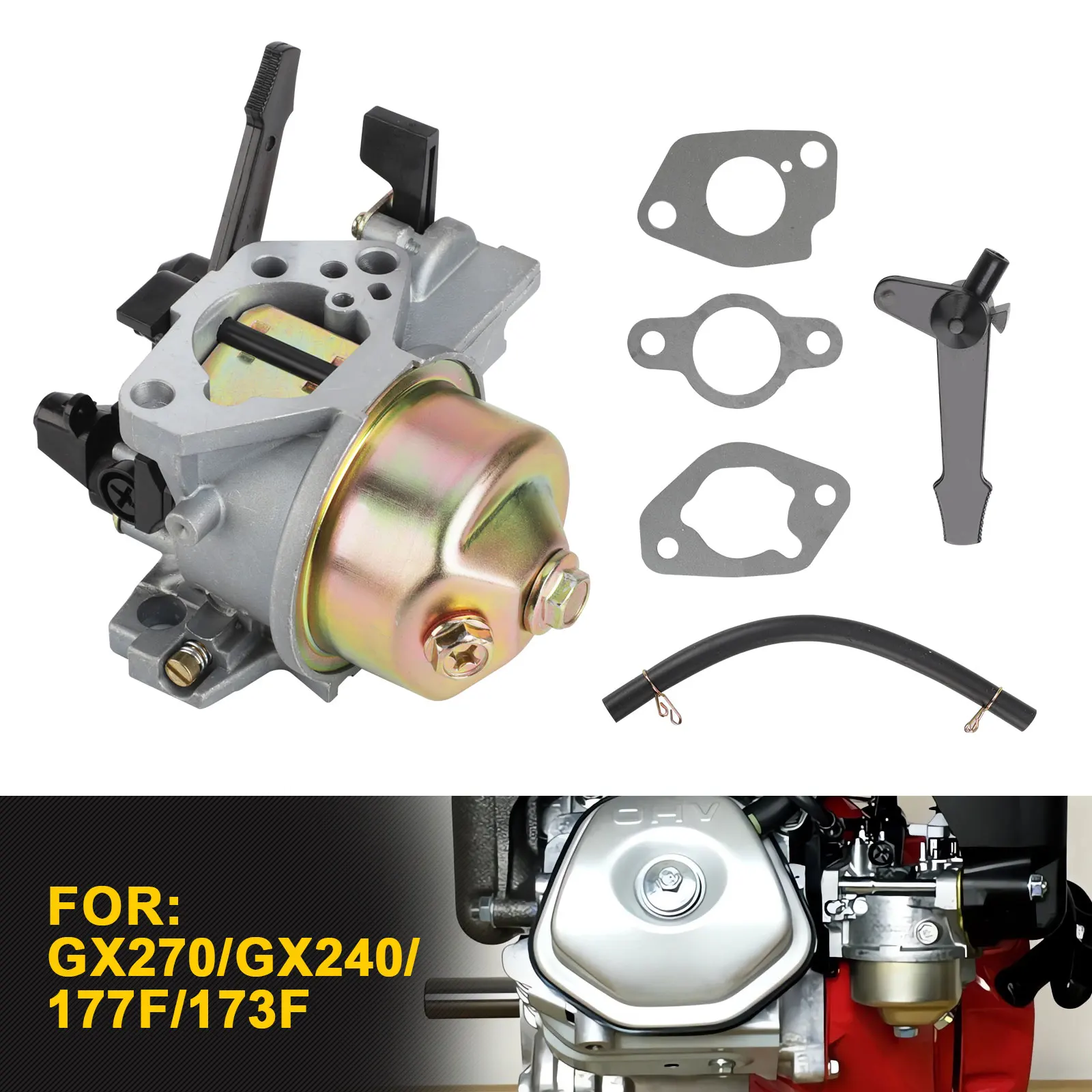 Gasoline Engine Carburetor Replace Kit Gx270 Gx240 173F 177F Japan Trimmer Carburetor Part For Honda