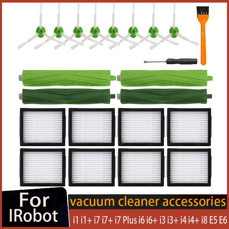 Replacement Parts Accessories for iRobot Roomba i3 i3+ i4 i6 i6+ i7 i7+ i8 i8+J7 J8 /Plus E5 E6 E7 I,E &J Series Vacuum Cleaner