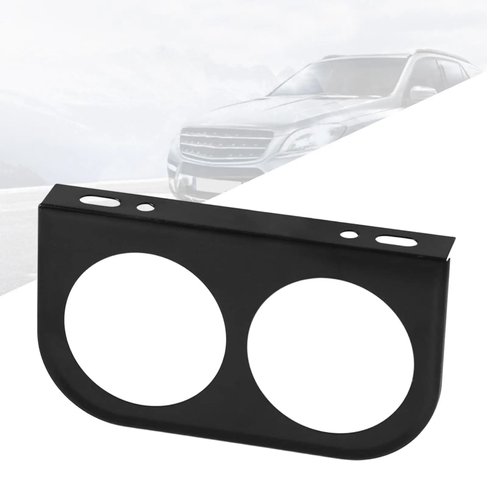Auto Meter Gauge Panel Under Dash Mounting Bracket Pod Instrument Mounting Replacement Gauge Pod for Automobile Refitting