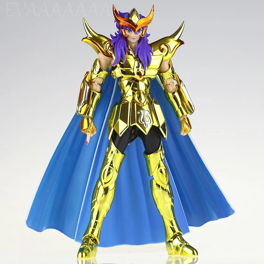 In Stock CS Model Saint Seiya Myth Cloth EX 2.0 Scorpio Milo 24K/OCE Gold Knights of the Zodiac Metal Armor Saint Action Figure