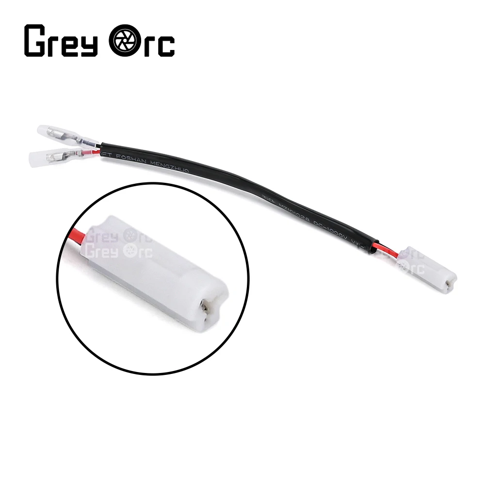 Motobike 2 Wires Turn Signal Cable Wire Connector For Yamaha Mt 03 09 10 Mt07 Mt09 Tracer 7 9 Gt Xsr 700 900 Yzf R1 R6
