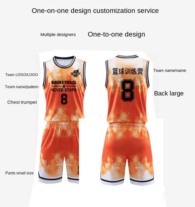 Basketball jersey custom Basketball training suit Adult and Kids clothes Sports vest Men Boys Basketball jersey Sets Large size