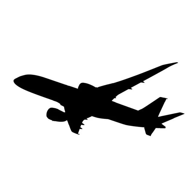

17.7cm*7.8cm Exquisite Cabin Plane Durable And Light Vinyl Car Sticker New Decal Pattern