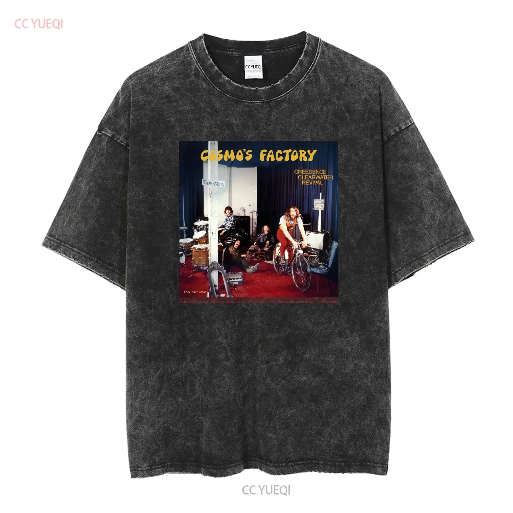 Credence Clearwater Revival T Shirt Size XL vintage Washed Slightly designer clothes Casual graphic Comfortable streetwear