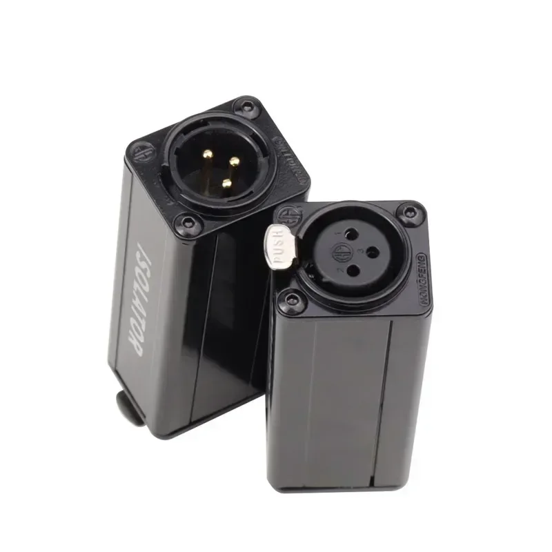 1Pcs Filter Audio Noise Reducer Mono XLR Audio Isolator Mixer Noise Cancellation Audio Current Acoustic dj