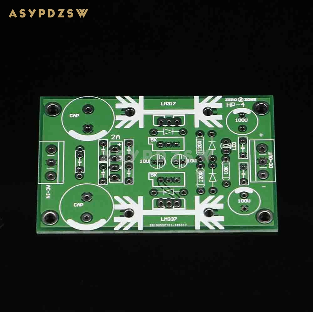 

HP4 (LM317 LM337) регулируемый фильтрующий блок питания PCB регулятор PSU PCB