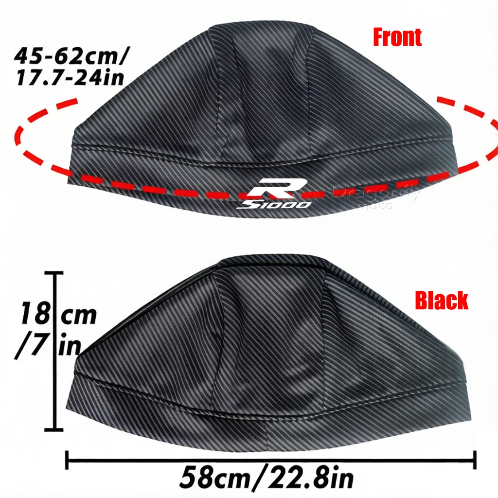 Head Cover Original Design For BMW S1000R S1000 R S 1000 R 2017 2018 2019 2020 2021 Motorcycle Helmet Inner Cap Sweat-absorbing