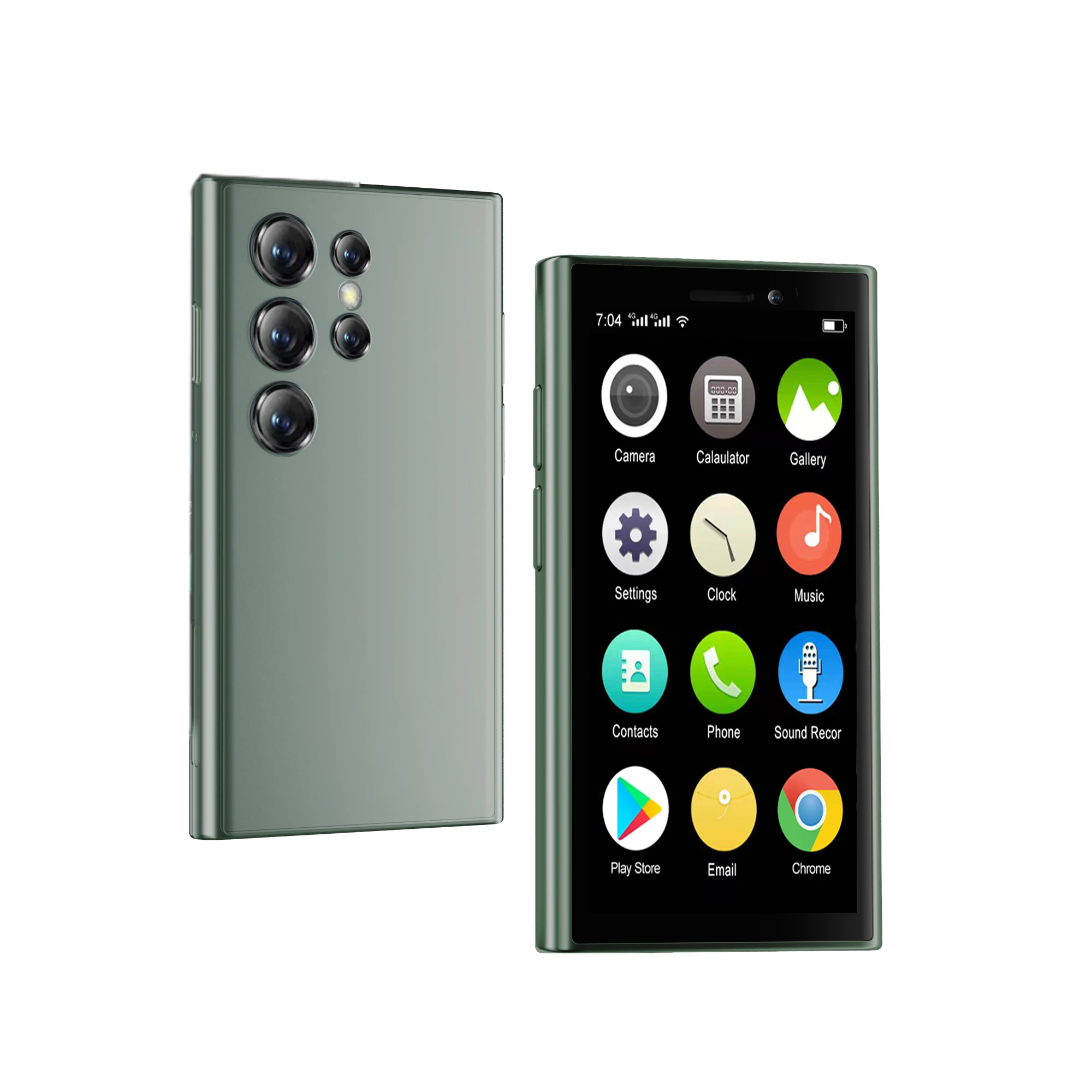 SERVO S26 Android Mini Smartphone 3G WCDMA 2G RAM 16GB ROM Speelwinkel WhatsAPP WiFi Hotspot 3.0 "Dual SIM Kleine slimme mobiele telefoons