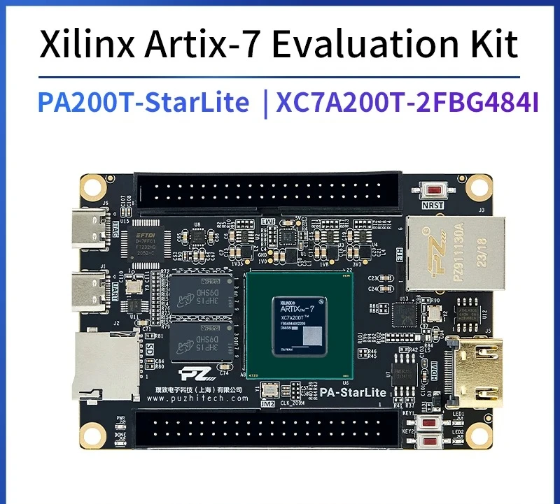 PuZhi PZ-A7200T Starlite Evaluation Kit Xilinx Artix-7 XC7A200T FPGA Development Board Core Borad MIPI Industrial Grade