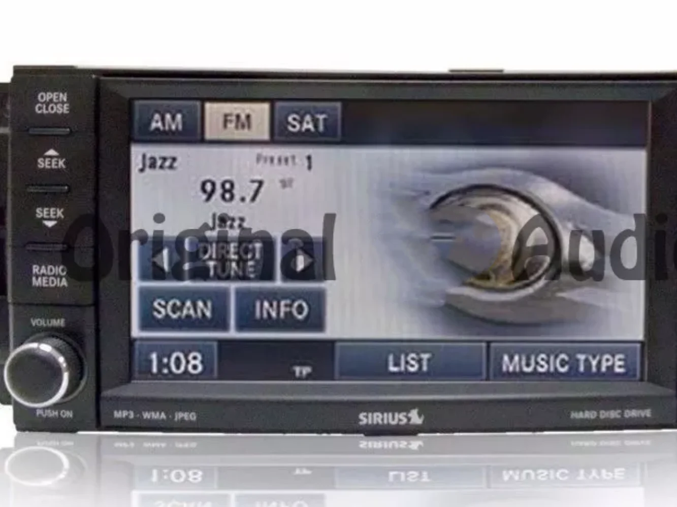

Low speed radio CD DVD MP3 AUX player 07 08 09 Original equipment manufacturer for Chrysler JEEP DODGE