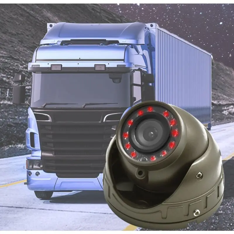 CareDrive CC805-CVBS Visione notturna a infrarossi AHD Telecamera dome per vista interna anteriore Telecamera dome interna impermeabile per camion Veicolo