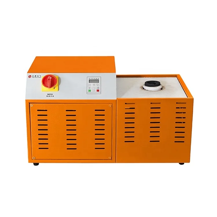 

Mini 1kg 2kg 3kg 5kg Crucible Furnace Mini Small Electric Induction Metal Gold Melting Machine Furnace for Platinum Gold