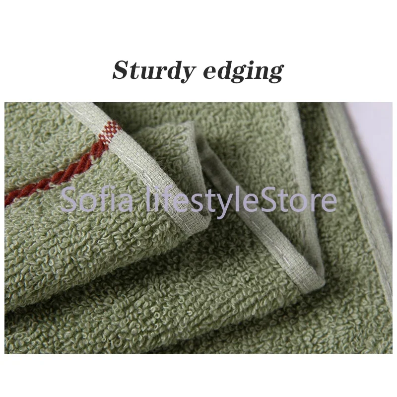 100% Cotton Bathroom Hand Towel Thickened Face Hair Towels Bathroom Adults Hotel Travel LoverIncreases Water Absorption