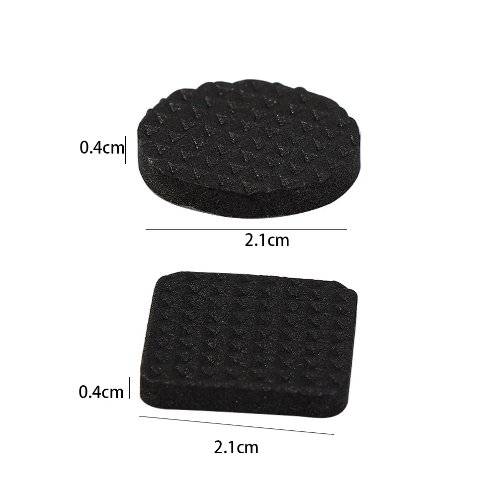 48Pcs Furniture Rubber Leg Feet Felt Pads Anti Slip Self Adhesive For Sofa Chair/Table/Desk Floor Damper Pads Protectors Mat