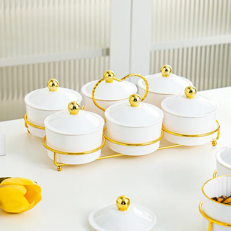 

Легкая - роскошная тарелка для сухофруктов, подходит для домашнего использования в гостиной и столовой