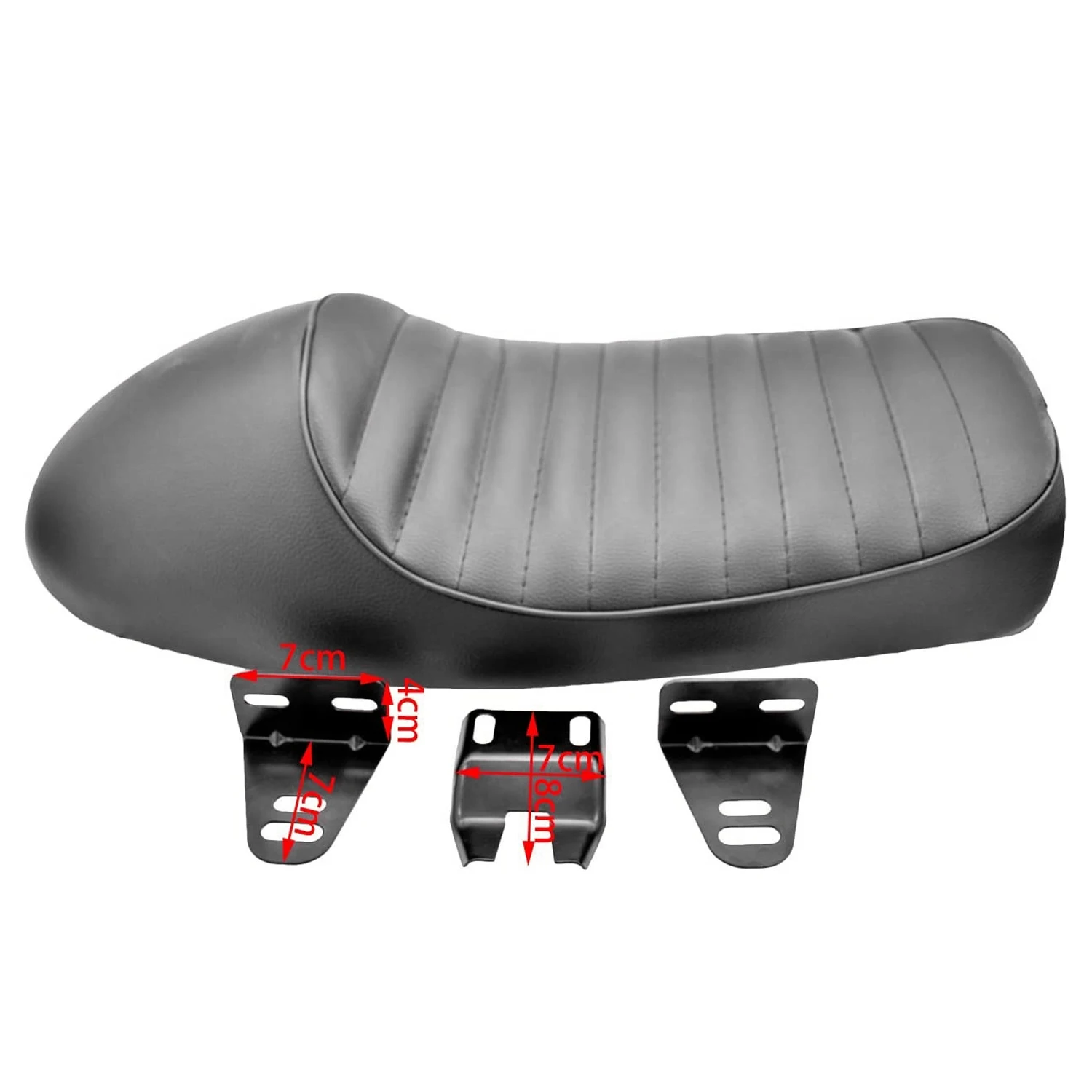 

Exclusive Cafe Racer Motorcycle Seat Hump Saddle For GS XJ Honda CG125 CB350
