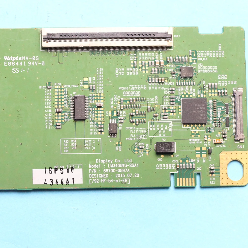 6870C-0597A LM340UW3-SSA1 T-CON BOARD Logic Board 6870c 0597a LM340UW3 SSA1 6870c0597a Lm340uw3ssa1 Board for Tv Good Test