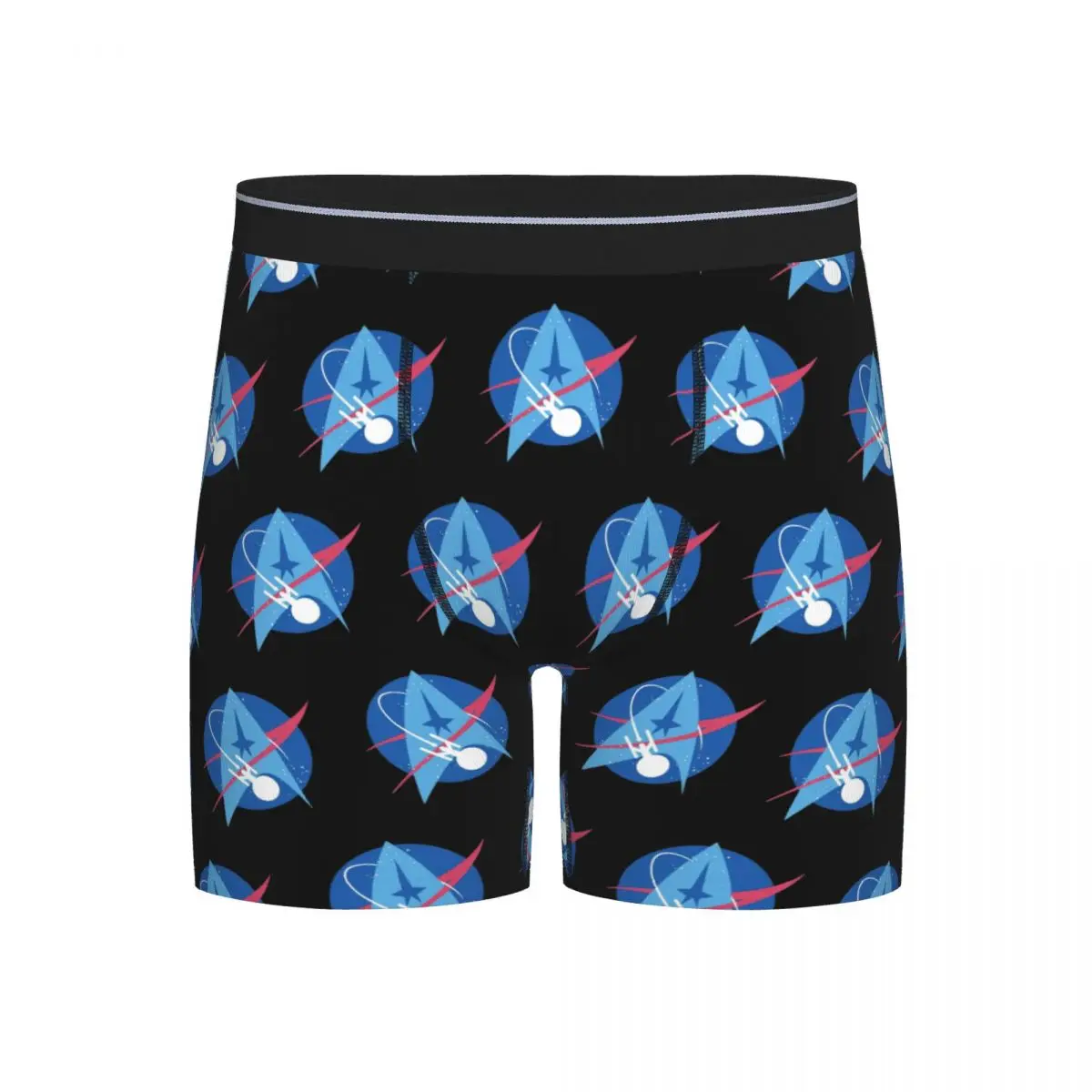 

Длинные трусы-боксеры, шорты со звездами, научная фантастика, трусики из сериала, мужское вентилируемое нижнее белье для мужчин, подарки бойфренду