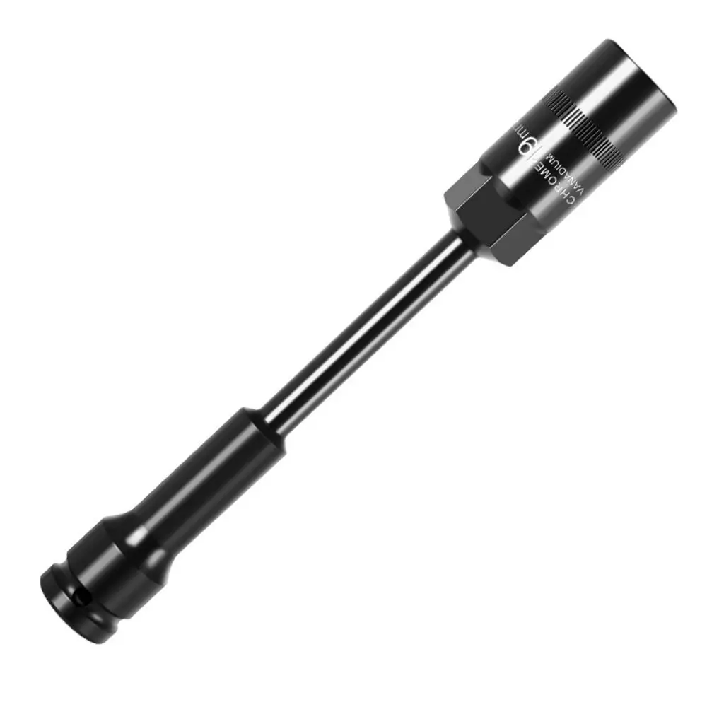 

Portable 1/2" Electric Wrench Socket Hexagon No Slipping Pneumatic Impact Socket 8-19mm Cr-V Extension Sleeve Machine
