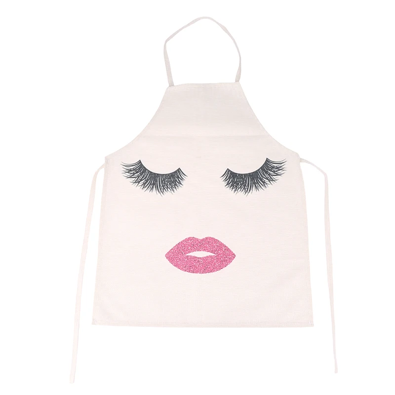 1 pz abbronzante modello di ciglia grembiule strumenti di estensione delle ciglia cotone innestato ciglia finte grembiule pulizia grembiule da cucina bavaglino