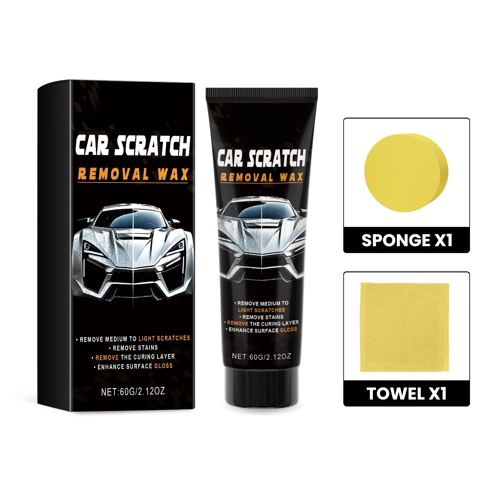 

Набор для ремонта царапин на автомобиле, полировочный состав для восстановления и ухода за лакокрасочным покрытием, крем для ремонта царапин