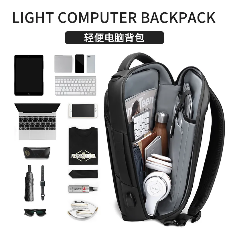 Travel Backpack For Men Waterproof 17.3 Inch Business Laptop Backpack Outdoors Hiking Camping Back Pack School Bagpack