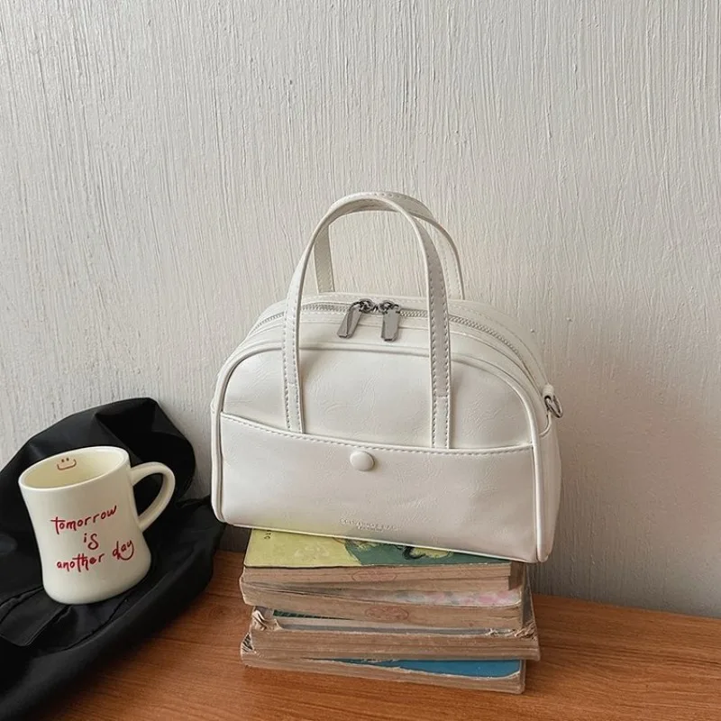 

Практичная офисная кожаная сумка-кроссбоди премиум-класса в парижском стиле, модный винтажный дизайн, повседневная простая сумка-тоут, функциональная сумка для работы и на каждый день