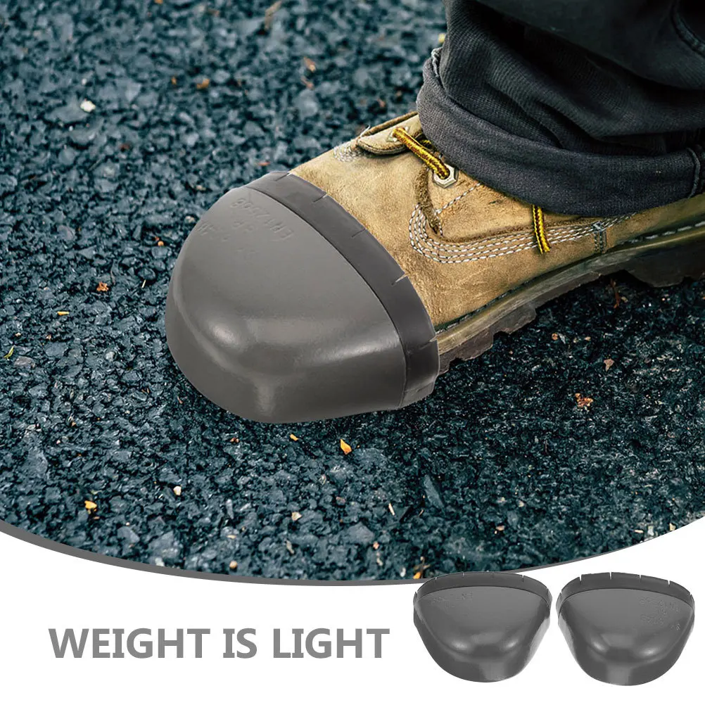 

1 Pair Toe Covers Safety Shoe Head Protectors Lightweight Durable For Warehouse Covers Construction Factory