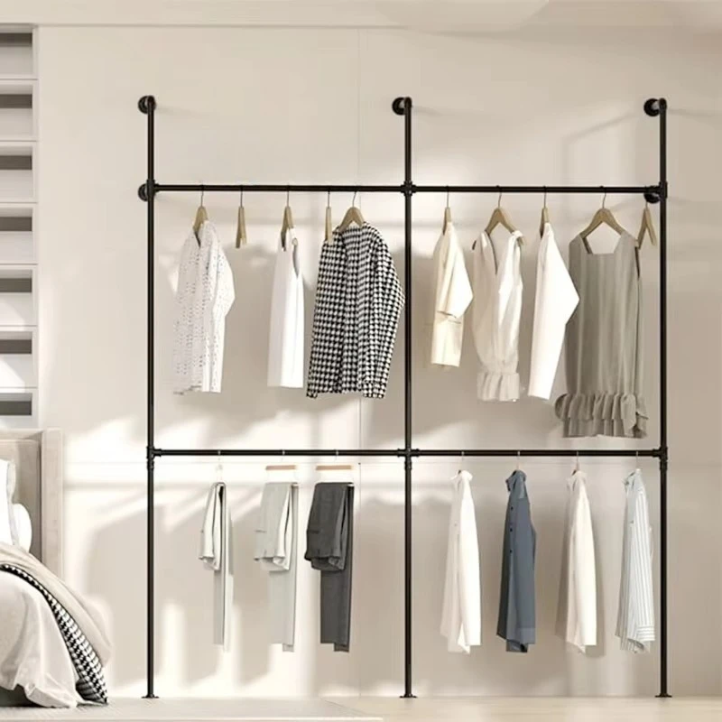 

Большой шкаф-шкаф в открытом стиле, современный дом, индивидуальный шкаф от пола до потолка