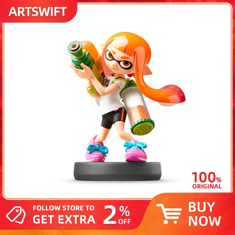 ARTSWIFT Store Figurine for NS NFC Splatoon Inkling Girl Asian Version Region Free Brand New In Stock