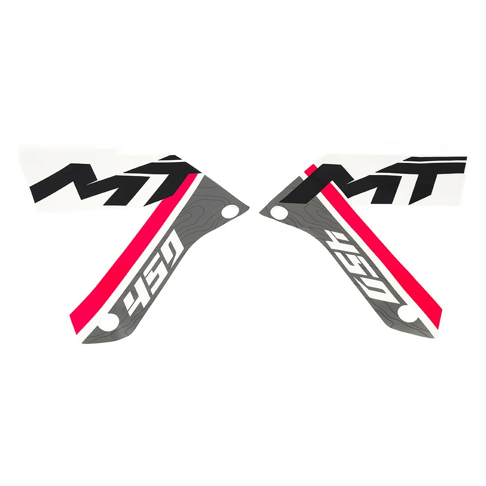 Motorcycle Sticker Radiator Cover Stickers For CFMOTO 450MT MT450 450 MT Original Guard Plate Decal Ornamental Decorative Paster