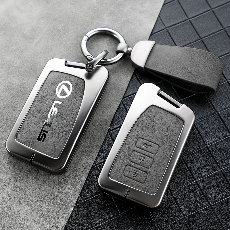 Alloy Car Key Case Cover Holder Shell For Lexus IS ES CT200H NX LX 250 300 350 450H 300H ES300h ES200 UX250h LS350 LS500h ES350