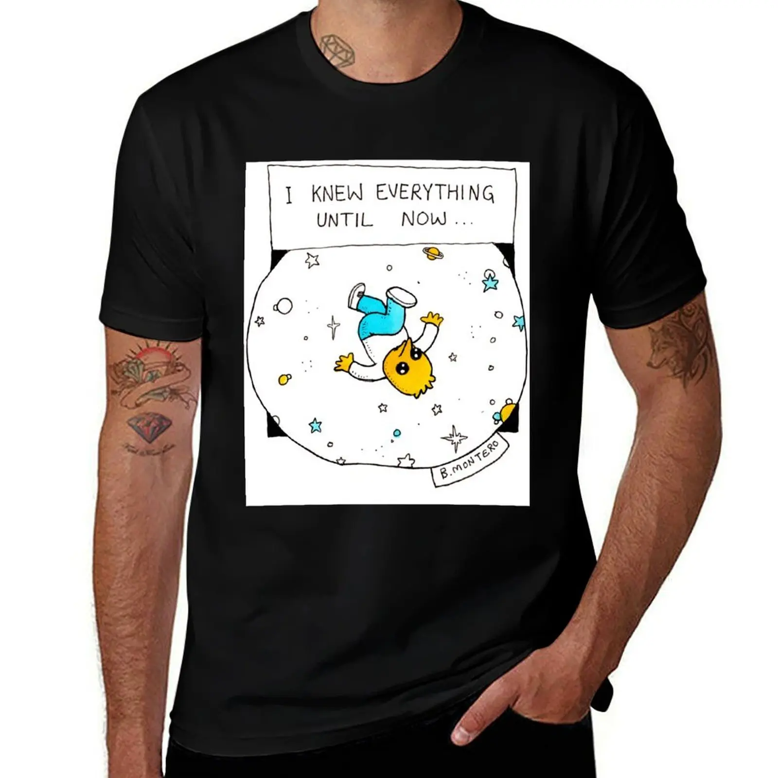 I Knew Everything Until Now T-Shirt Casual Breathable Short Sleeve Top T-Shirt