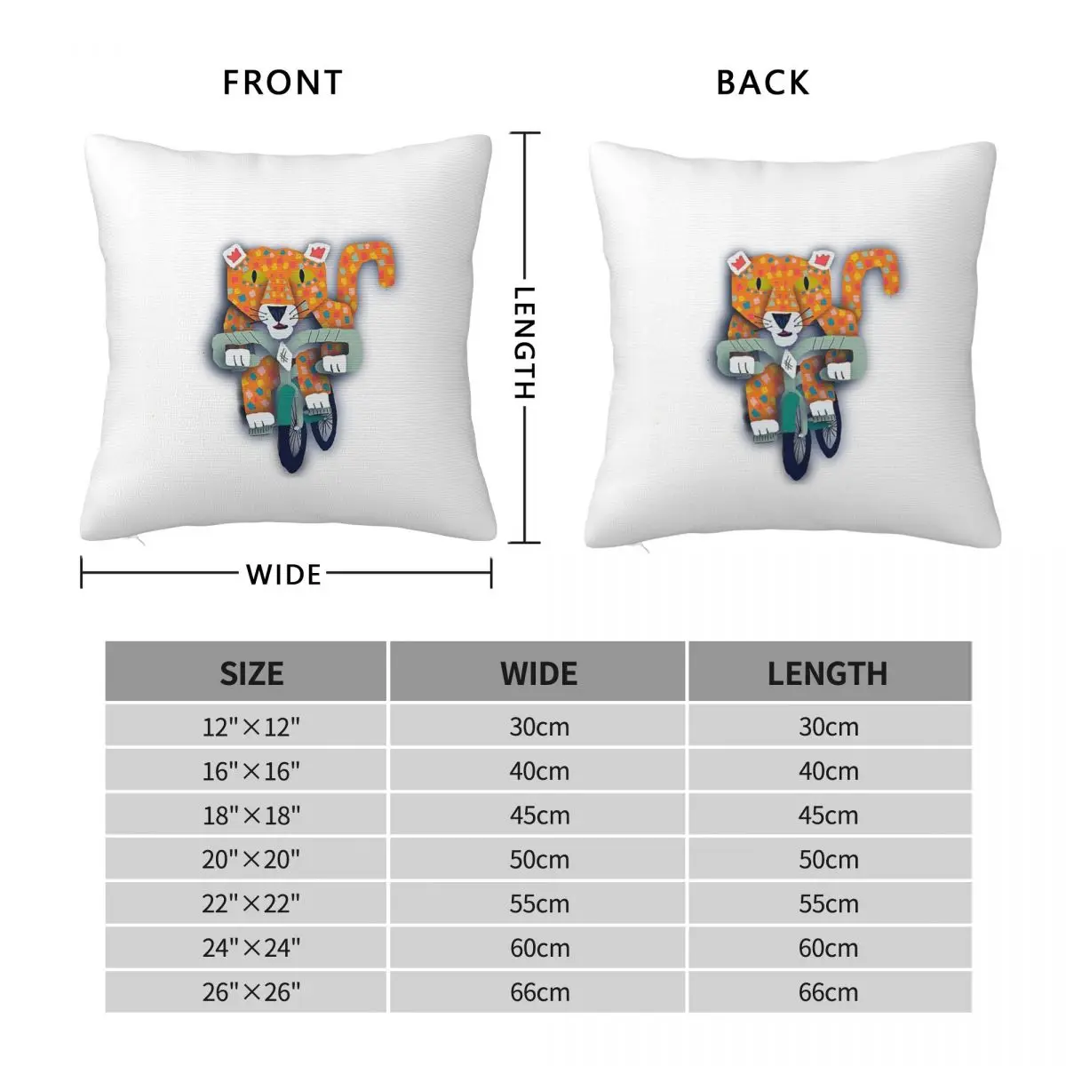 Velo Jaguar Paper Cut Pillowcase Polyester Linen Velvet Creative Zip Decor Throw Pillow Case Room Cushion Cover