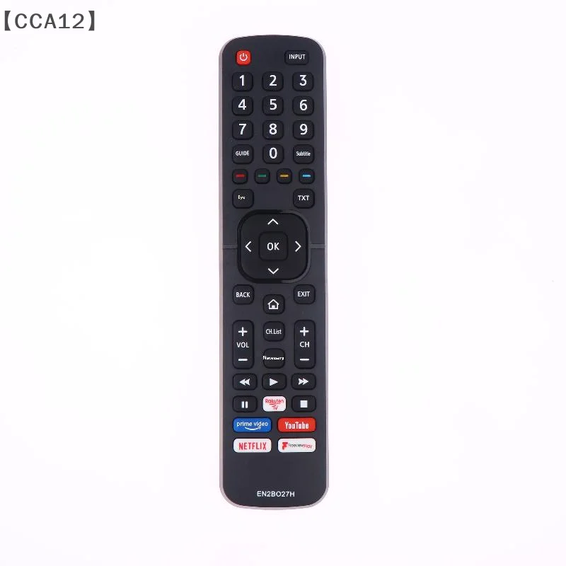 〔CCA12〕 Hisense TV H43B7000 H43B7100 H50B7100 H50B7120 H55B7100 H55B7120 H65B7100 H65B7120 40L5455R EN2BO27H Remote Control