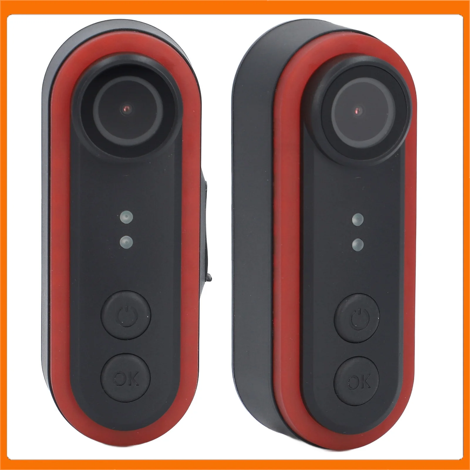 

Bike Camera with Tail Light 1080P HD 150 Degree Viewing Phone Interconnection Water Proof Bike Rear View Camera Bike Camera