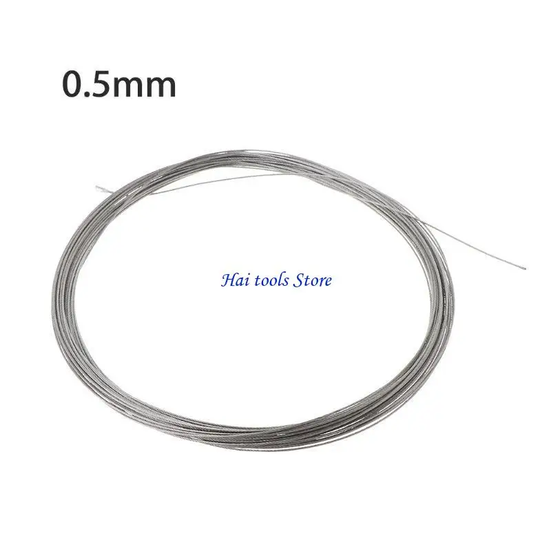 X37E Stainless Steel Wire Rope Cable for Deck Railing Handrail Safety System